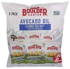 Boulder Canyon, Chip Potato Avocado Oil Sea Salt - Picture 1 of 1