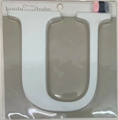 Mural Decoración Pared Letra U Personalizable Madera Bebé Koala Bebé Bebés "R" Us NUEVO Foto 1 de 3