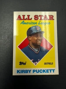1988 Topps Tiffany Set-Break #391 Kirby Puckett casi nuevo-como nuevo o mejor - Imagen 1 de 2
