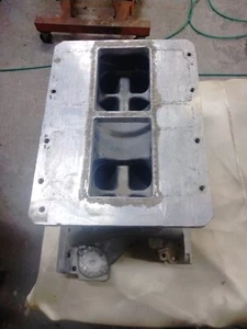 FORD 460 OVAL PORT BLOWER INTAKE DW/JP - Picture 1 of 14