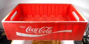 vintage Plamaster Kyowa Coca Cola red plastic open bottle tray crate carrier - Picture 1 of 22