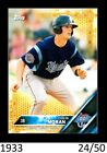 1 2016 Topps Pro Debut Gold Parallel Colin Moran Pirates 24 50