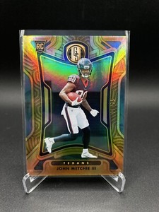 JOHN METCHIE III 2022 Panini Gold Standard /49 Rookie RC Texans 117 Blue Foil 🔥