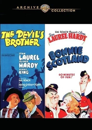 DVD The Devil's Brother (1933) / Bonnie Scotland (1935) NEW Laurel & Hardy - Image 1 of 1