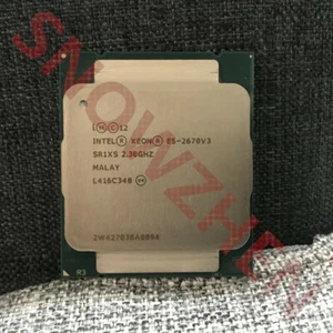 Intel Xeon E5-2670 V3 CPU 12-Core 2.3GHz SR1XS 30MB 120W LGA 2011-3 Processor - Picture 1 of 2