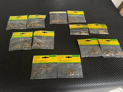 Vis à bois en laiton massif - Photo 1/4