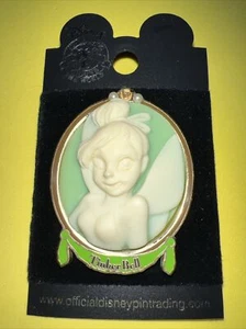 Tinkerbell - Retired Princess Series 2003 Raised Cameo Mint Green  - Bild 1 von 4