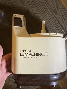 Moulinex Regal La Machine II LM2 Food Processor Base — Tested!! - Picture 1 of 6