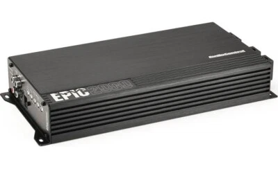 AudioControl EPIC 2000 mono subwoofer amplifier — 2000 watts RMS x 1 at 1 ohm - Image 1 of 4
