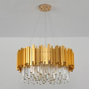 Ceiling Lighting Pendant Lighting,Luxury K9Clear Crystal Chandeliers,Living Room - Picture 1 of 10
