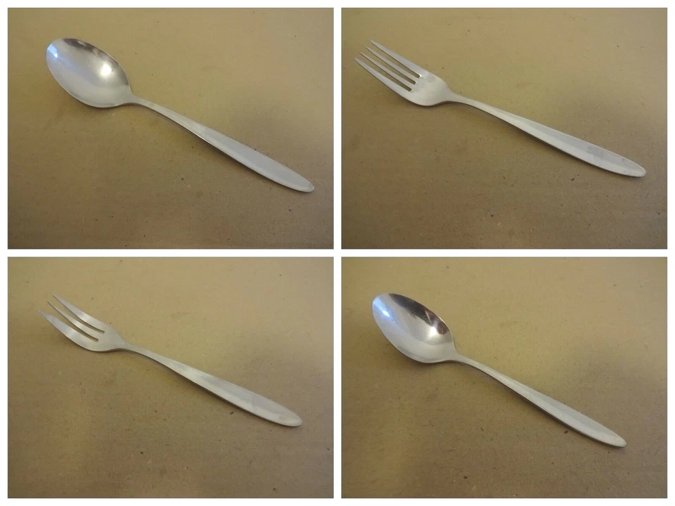 WMF Besteck Einzelteile Löffel Gabel Messer Kuchengabel Kaffeelöffel Cromargan - Bild 1 von 1