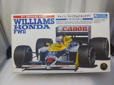 GUNZE 1/24 WILLAMS HONDA FW11　motorize　From Japan - image 1 of 4