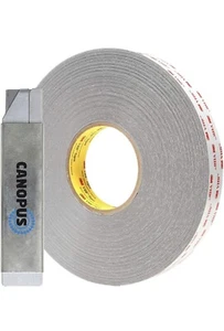 CANOPUS 3M VHB Nastro Biadesivo Extra Forte, (12,7mm x 4,5m), 3M Nastro adesi - Foto 1 di 12
