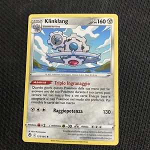 KLINKLANG 125/195 Rara in Italiano POKEMON Tempesta Argentata - Picture 1 of 1