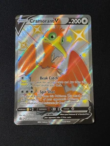 2021 Pokemon Shining Fates Cramorant V Black Star Promo SWSH086 - Picture 1 of 2