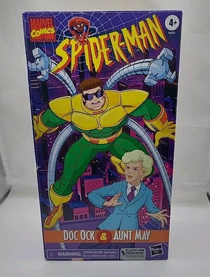 Marvel Legends упаковка видеокассет 6 дюймов Spider-Man Doc Ock and Aunt май упаковка 2 шт. - Изображение 1 из 4