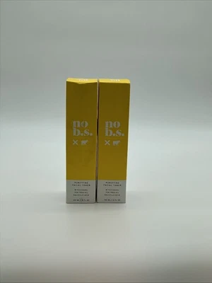 No B.S. Toner facial purificador ácido salicílico e óleo de avelã bruxa tea tree pacote com 2 - Imagem 1 de 4