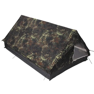 MFH Zelt Minipack 2 Personen flecktarn  213x137x97cm Zelt Camping Bundeswehr - Bild 1 von 2