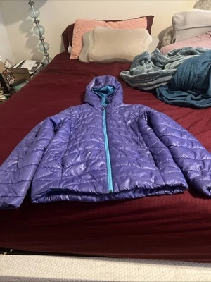 Chaqueta Swiss Alps para mujer XL con capucha cortavientos mangas largas bolsillos azul Foto 1 de 4