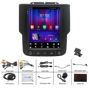 9.7inches Car Stereo Radio For 2013-2018 Dodge Ram 1500 2500 3500 2+32G Camera - Picture 1 of 23
