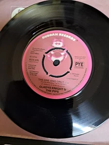 Gladys Knight & The Pips - The One And Only 7" NEW BUDDAH VINYL, SEE PICTURES - Picture 1 of 5