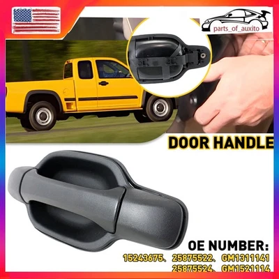 Tailgate Handle Textured For Chevy Chevrolet Colorado GMC Canyon 2004-12 - Image 1 of 4