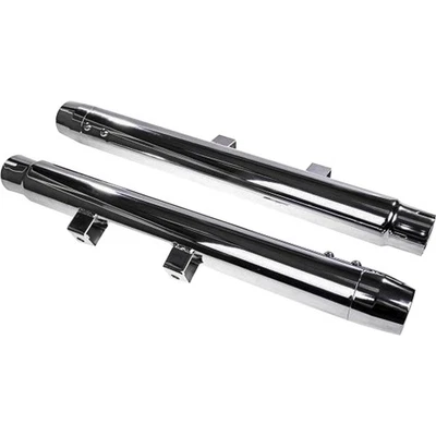 Harddrive HD Radium Mufflers Chrome  with Chrome  End Caps 062018 - Изображение 1 из 3