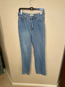 Hammer Jeans donna vestibilità classica vita alta gamba dritta blu denim taglia 9 - Foto 1 di 7