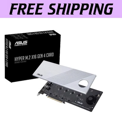 256Gbps Capacity PCIe 4.0 X16 NVMe Expansion Card for AMD & Intel Systems - Image 1 of 4