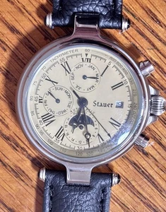 Stauer Herren Automatik Uhr Box & Papiere 10 cm lang - Bild 1 von 12