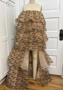 Akira Tulle Strapless High Low Gown ALL EYES ON ME from Dolls Kill, Medium $149 - Picture 1 of 23