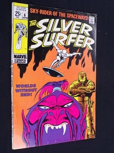 THE SILVER SURFER #6 MARVEL COMICS JUNI 1969 SAL BUSCEMA JOHN BUSCEMA - Bild 1 von 13
