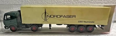 Wiking H0 1:87 24542 MB 1626 Camion Container Nordfaser In OVP - Immagine 1 di 2