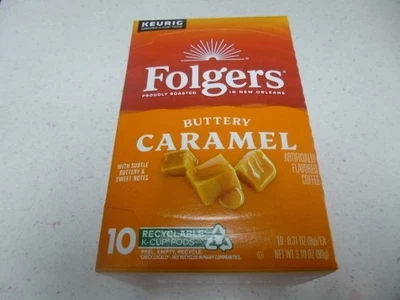 60 Folgers Buttery Caramel K-Cup Pods BB 2/2026 - Image 1 of 2