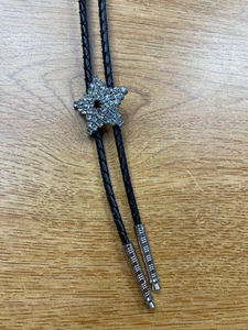 Rhinestone Star Bolo Tie - Picture 1 of 4