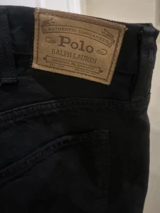 Men’s Polo Ralph Lauren Hampton Jeans Straight Black 44B 32 - Picture 1 of 7