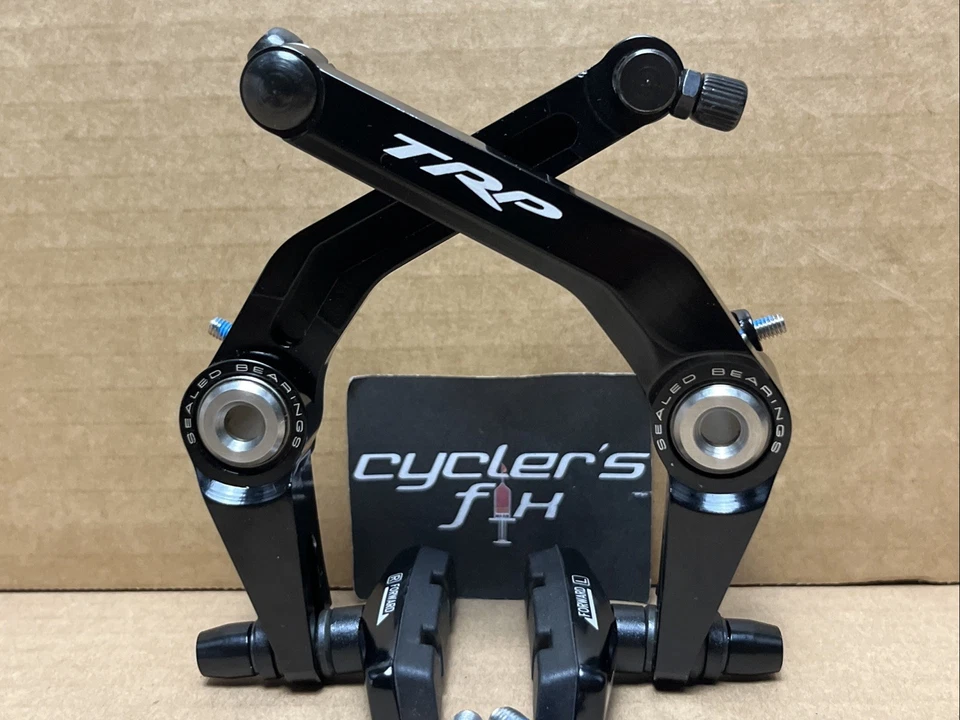 Nuevo de Lote Antiguo 2012 TRP FX950 Aleación CNC Freno en U Freno Trasero Tek-Tro Freestyle BMX Bicicleta GT SE Foto 1 de 4