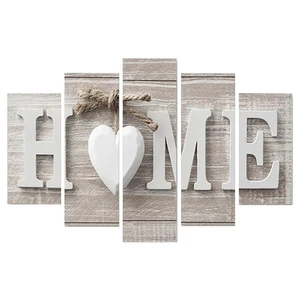 Arte de pared de 5 piezas para decoración del hogar de sala de estar para decoración de pared de sala de estar - Imagen 1 de 8