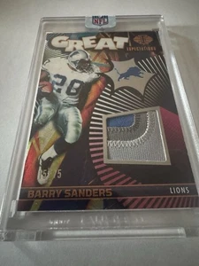 2024 Panini Illusions - Great Expectations Barry Sander /75 ‐ rare 3 color patch - Picture 1 of 4