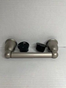 Moen Mason Toilet Paper Roller & Post Satin Nickel - Picture 1 of 6