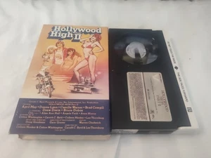 Hollywood High Part 2 (1981 Vestron Video Betamax)Nicole Scent, Brad Cowgill 👙 - Picture 1 of 3