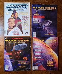 Star Trek The Official Fan Club Magazine, Lot of 4, From '91 & '95 G - Bild 1 von 2