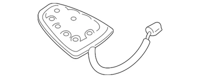 Genuine Nissan Satellite Antenna 28208-9BU0B - Image 1 of 2