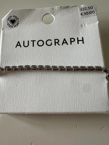 M&S Autograph Silver Bracelet - Picture 1 of 3