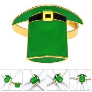  6 Pcs Anelli Per Tovaglioli Da Tavola Anello Portatovagliolo Di Metallo - Foto 1 di 12