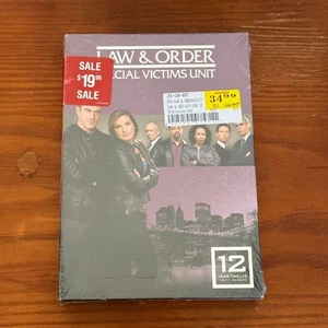 Law & Order Special Victims Unit Season 12 DVD Box Set SEALED - Imagen 1 de 2