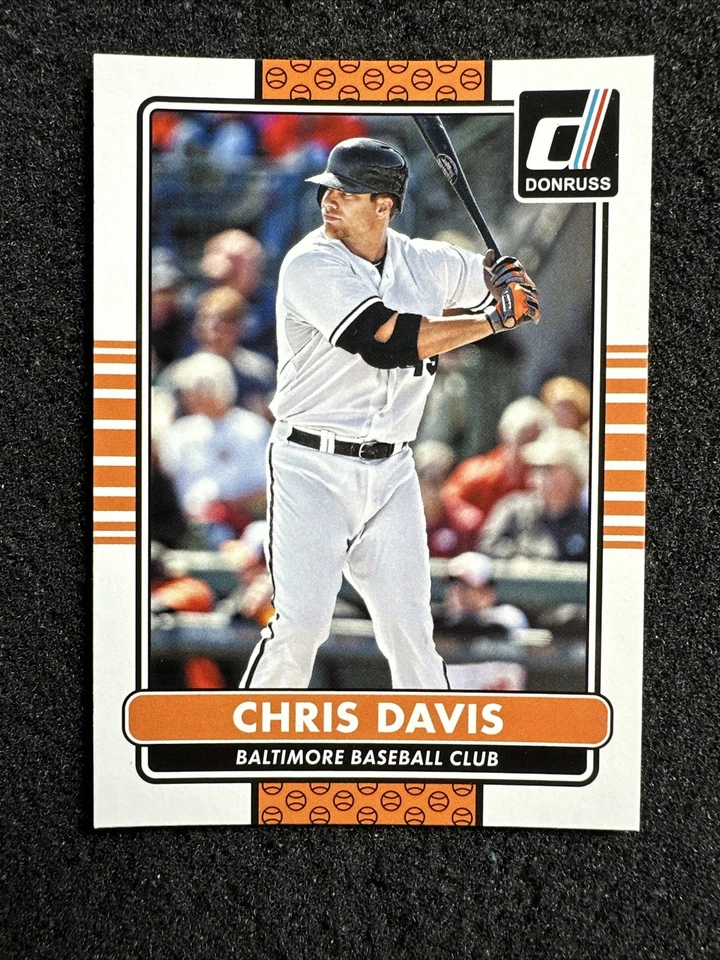 CHRIS DAVIS #55 2015 Donruss Baseball QTY Baltimore Orioles - Image 1 of 2