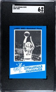 1982-83 Indiana State Larry Bird (SGC 6) - Picture 1 of 2