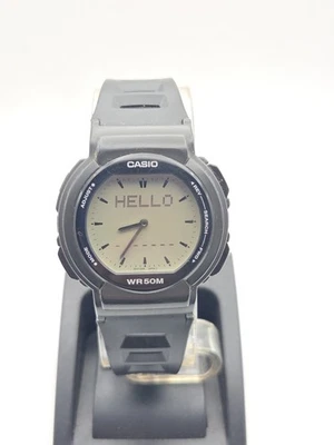 Casio ABX-52,  786, Analog & Digital Unisex Watch, Black, Fresh Battery  - Image 1 of 4