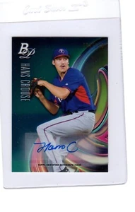 2018 Bowman Platinum Prospect Autograph Hans Crouse TOP-36 Auto - Picture 1 of 1